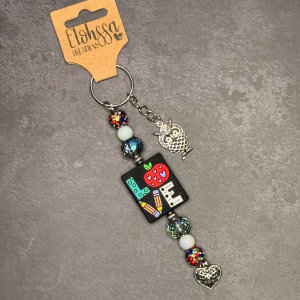 Love Teaching Keychain