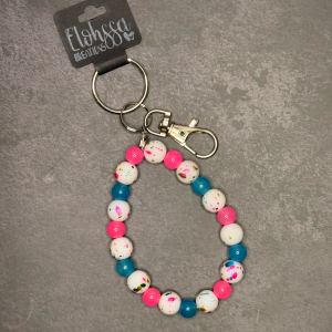 Bead Bracelet Keychain